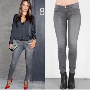 J Brand Skinny Leg Kingdom Gray Jeans - Size 26